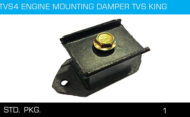 TVS4 ENGINE MOUNTING DAMPER TVS KING TVS4 ENGINE MOUNTING DAMPER TVS KING